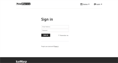Desktop Screenshot of mail.teksavvy.com