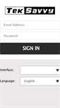 Mobile Screenshot of mail.teksavvy.com