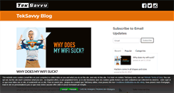 Desktop Screenshot of blogs.teksavvy.com